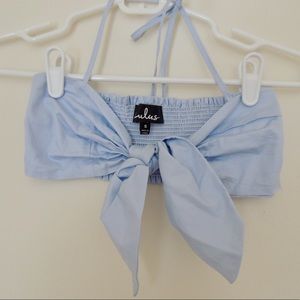 Lulu’s Crop Tie Top